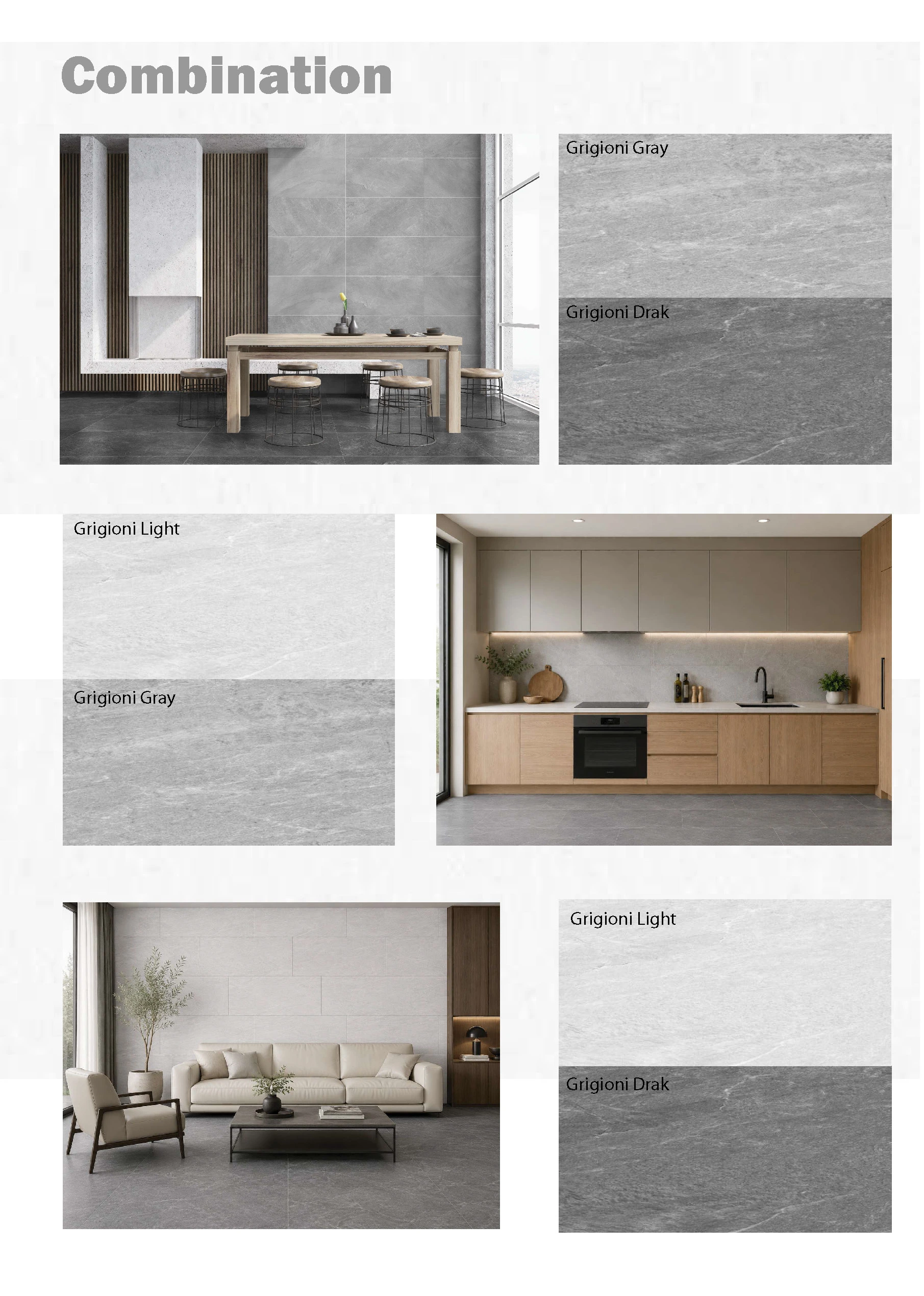กระเบื้องแกรนิต โฮโมจีนัส (Homogeneous)_30x60CM_รุ่น Alpi Granito (อัลปิ แกรนิตโต้)_สี Grigioni Gray (กริโจนิ เกรย์)_ความหนา 200 มิล_ปูทางเท้า_ห้องน้ำ_ผนัง_ใช้ภายนอกได้